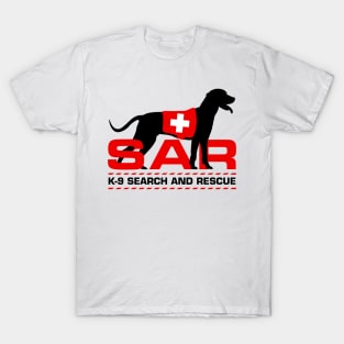 K-9 Search and Rescue - SAR T-Shirt